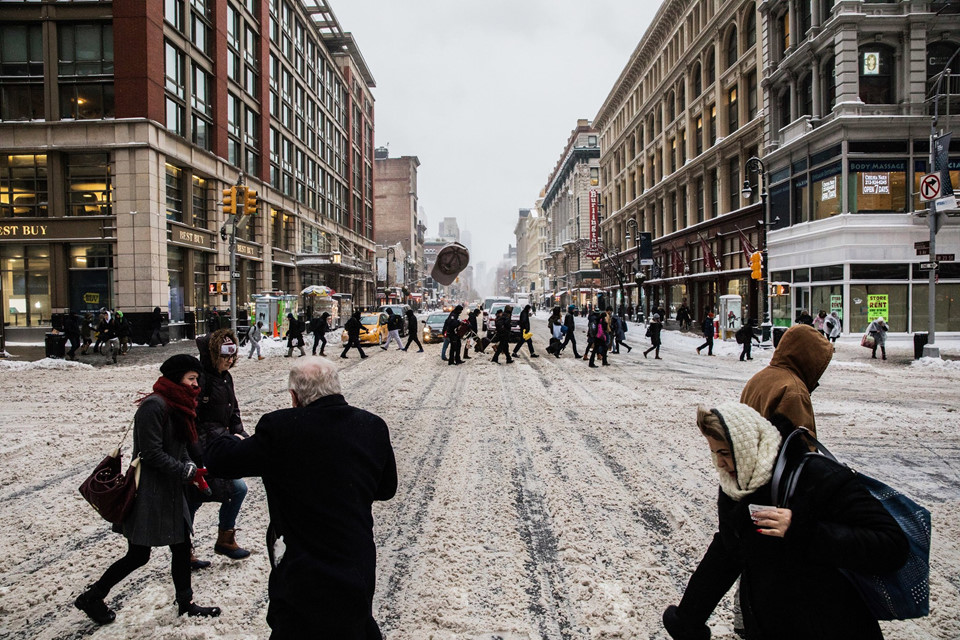 Người New York trong mùa đông lạnh giá kỷ lục